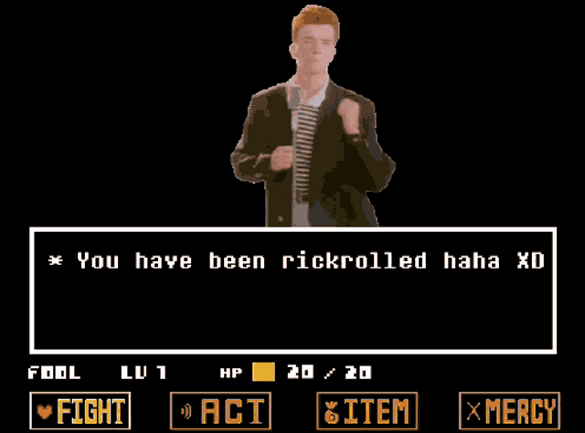 Rickroll Meme GIF
