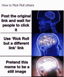 Rickroll Still Rickroll GIF