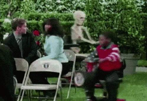 Riding Bone Skeleton GIF