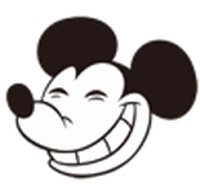 Rigoler Mickey Sticker
