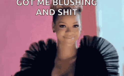 Rihanna Aww GIF