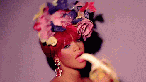 Rihanna Banana GIF
