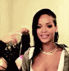 Rihanna Bleh GIF