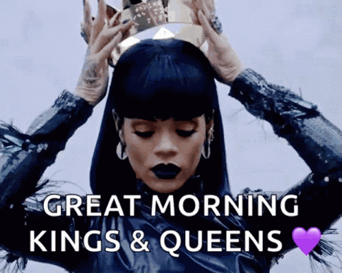 Rihanna Crown GIF