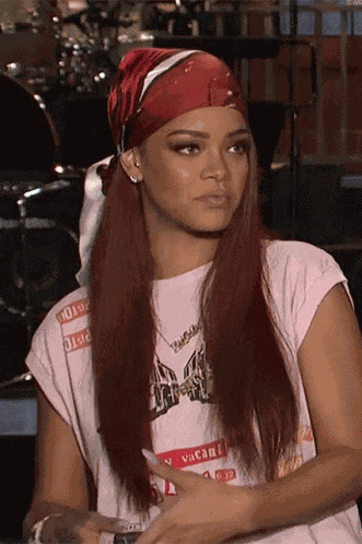 Rihanna Saywhat GIF