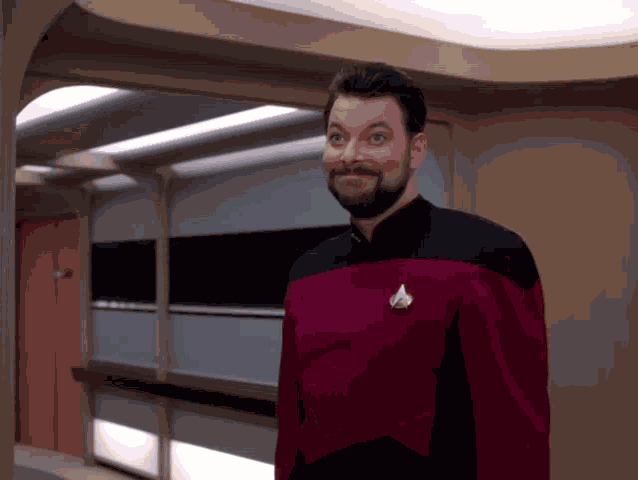 Riker Star Trek Next Generation GIF