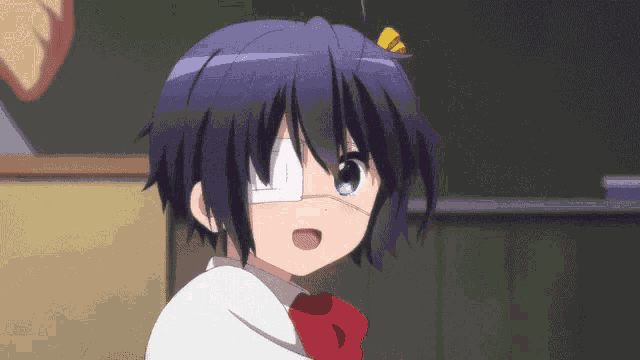 Rikka Smile GIF