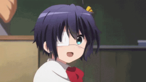 Rikka Smile GIF