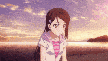 Riko Sakurauchi Shy GIF