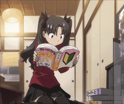Rin Tohsaka Fate Stay Night GIF
