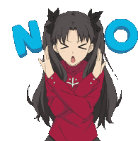 Rin Tohsaka Fate Stay Night Sticker