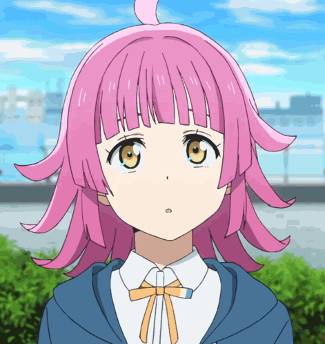 Rina Tennoji Drawing Face GIF
