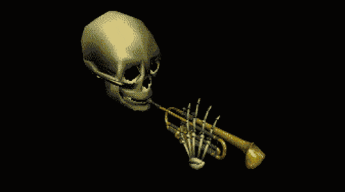 Rip Bozo Trumpet GIF