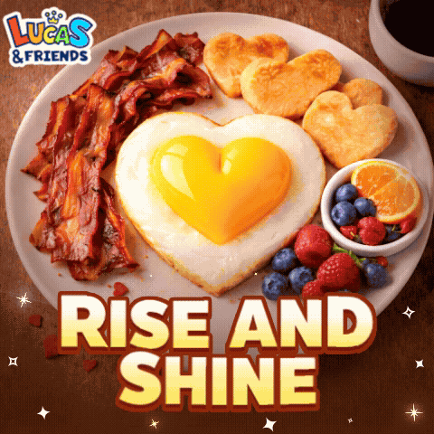 Rise And Shine Morning Breakfast GIF