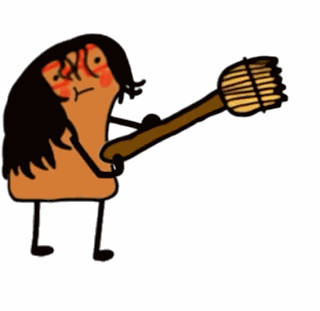 Rita Pita Memes Brush GIF