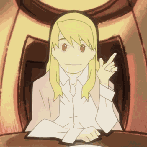 Riza Hawkeye Heart GIF