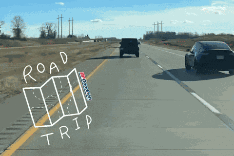 Road Trip Driving GIF