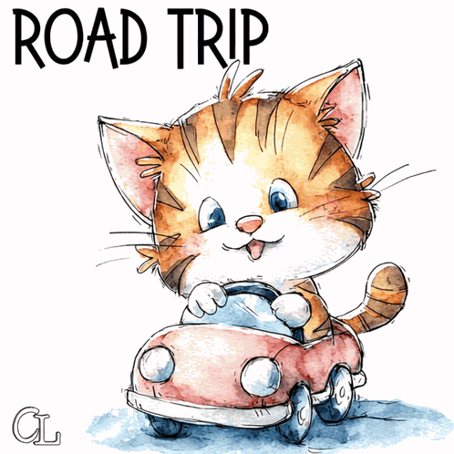 Road Trip Travel GIF