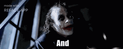 Robbie Joker GIF