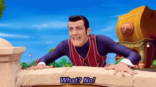 Robbie Rotten What No GIF