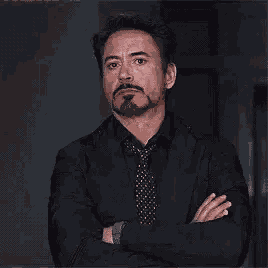 Robert Downey Jr Eye Roll GIF