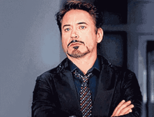 Robert Downey Jr Iron Man GIF