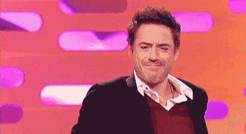 Robert Downey Jr Tony Stark GIF