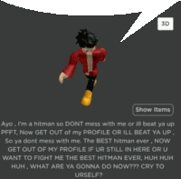 Roblox Cringey Sticker