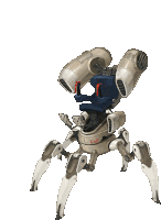 Robot Angkasa2 Sticker