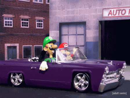 Robot Chicken Hydraulic Car GIF