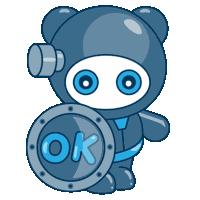 Robot Cute Sticker