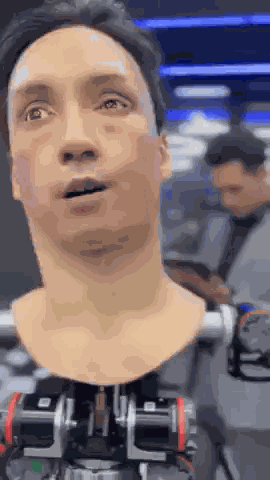 Robot Face GIF