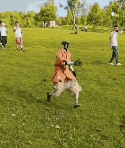 Robot Running GIF