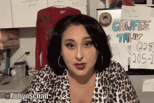 Robyn Schall Cawfee Tawk GIF
