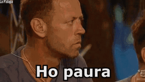 Rocco Siffredi Paura Ho Paura Temo Ho Temore GIF