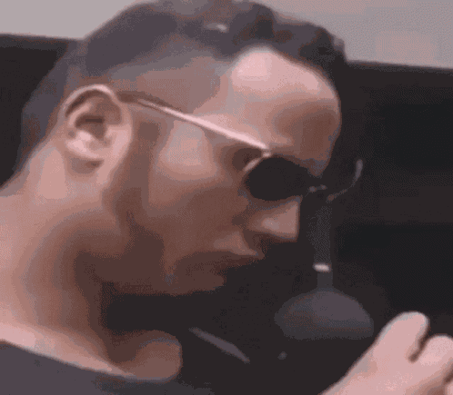 Rock Eyebrow GIF
