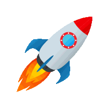 Rocket Joypixels Sticker