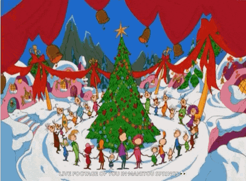 Rocking Around The Christmas Tree Christmas Songs GIF