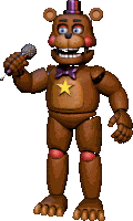 Rockstar Freddy Freddy Fazbear Sticker