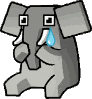 Rodeo Stampede Elephant Sticker