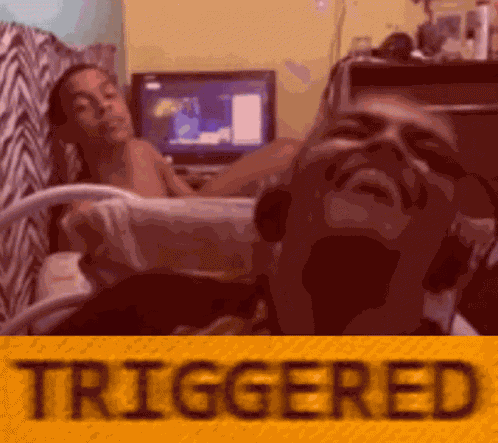 Rodrigo Triggered GIF