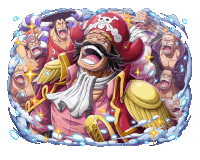 Roger Pirates One Piece Sticker