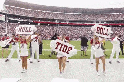 Roll Tide Crimson GIF