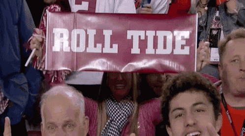 Roll Tide Fans GIF