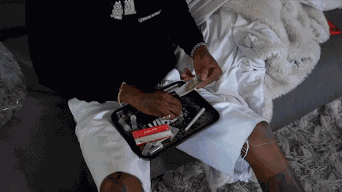 Rolling A Joint Wiz Khalifa GIF