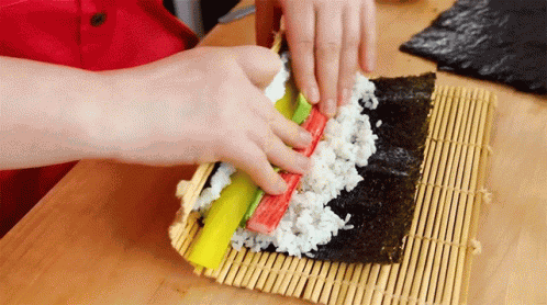 Rolling Technique Maangchi GIF