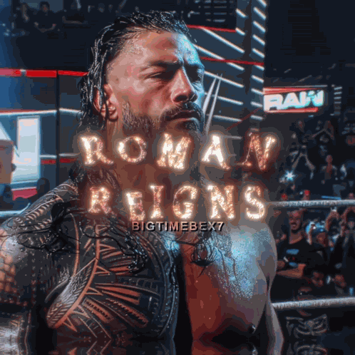 Roman Reigns Roman Reigns Edit GIF