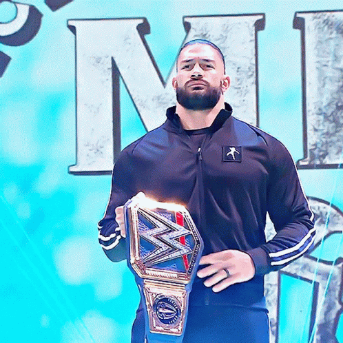 Roman Reigns Universal Champion GIF