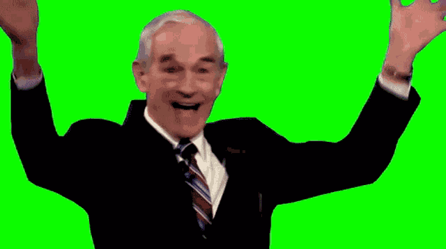 Ron Paul Excited GIF