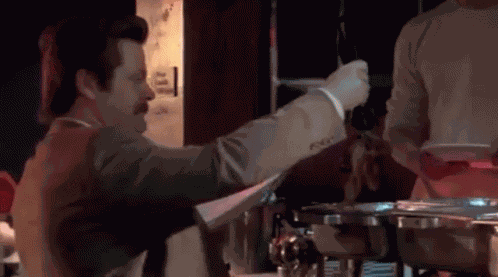 Ron Smile GIF